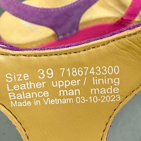 Dansko Roxie Multi Milled Nubuck Sandal womens size 8.5 (39) - Picture 8 of 8